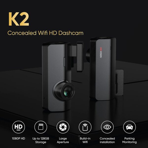 Hikvision K2 - auto kamera dashcam - Image 2
