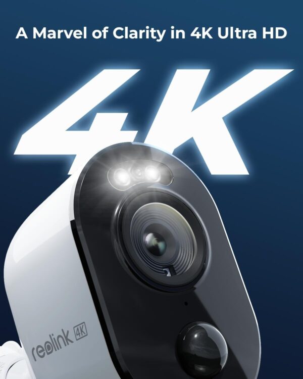 Reolink Argus 3 Ultra - zunanja 8MP brezžična WiFi kamera z reflektorjem - Image 5