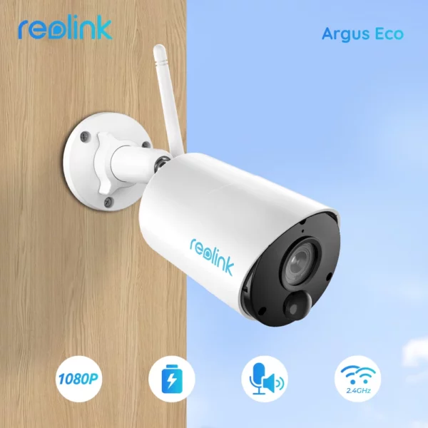 Reolink Argus Eco – zunanja 3MP brezžična WiFi kamera - Image 2