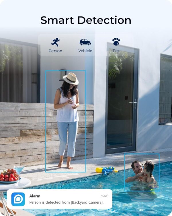 Reolink Argus Eco Ultra – zunanja brezžična 8MP WiFi kamera z reflektorjem - Image 5
