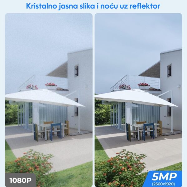 Reolink B430 (Argus PT) – zunanja 5MP brezžična vrtljiva WiFi kamera - Image 3