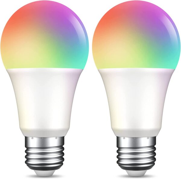 Pametne WiFi žarnice E27 LED RGB – komplet 2 kosov - Image 3