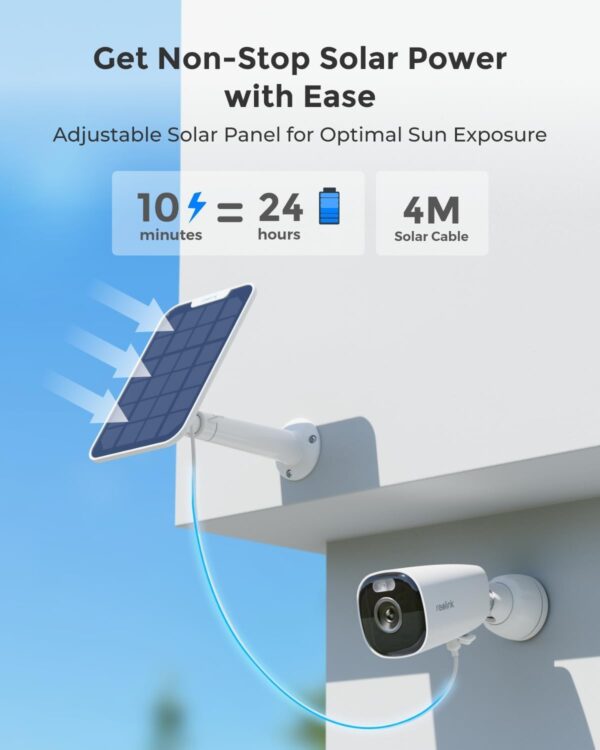 Reolink Argus Eco Pro – zunanja brezžična 5MP WiFi kamera z reflektorjem - Image 2