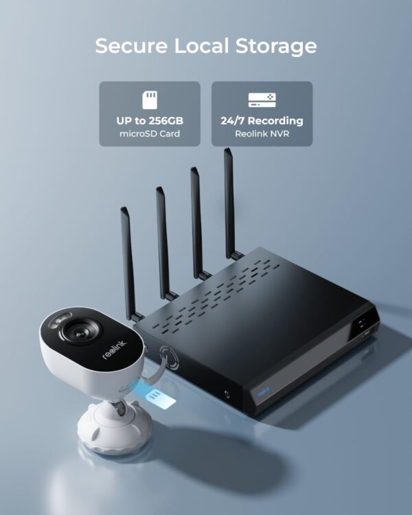 Reolink Lumus – zunanja 4MP WiFi kamera z reflektorjem - Image 5