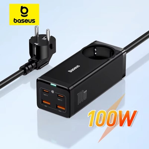 Hitri polnilec za vse naprave – Baseus Pro Desk 100W - slika 2