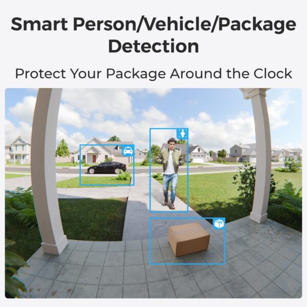 Reolink D340B (Doorbell Battery) - pametni baterijski zvonec s kamero - slika 4