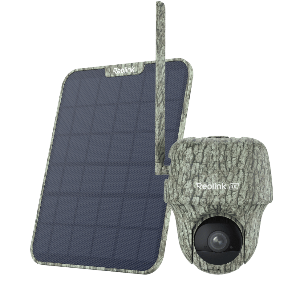 Reolink G450 (Go Ranger PT) - kamuflažna rotirajuća 4G kamera + solarni panel