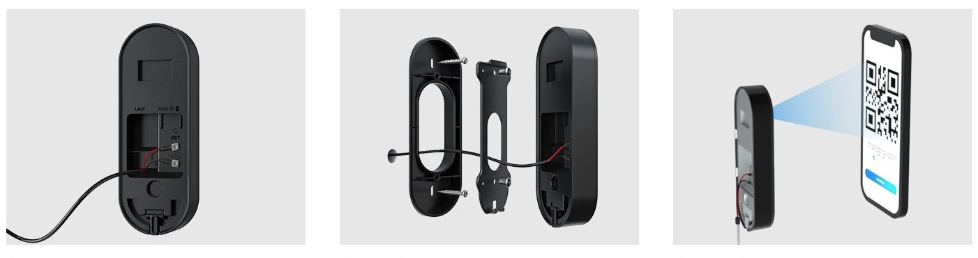 Reolink D340W Doorbell WiFi Pametno Zvono S Kamerom Alex shop