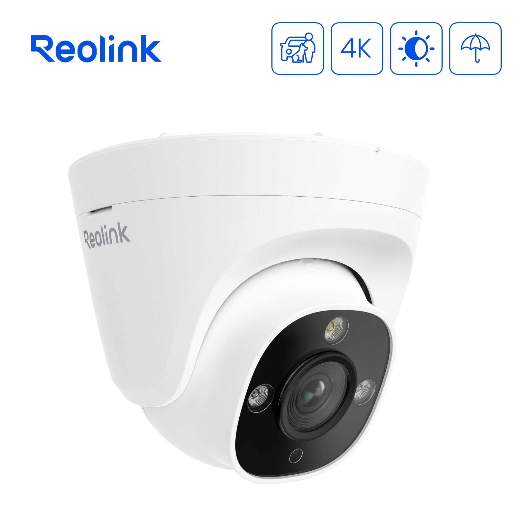 Reolink RP-PCT8M – 8MP PoE kamera s 125° širokim kutem snimanja