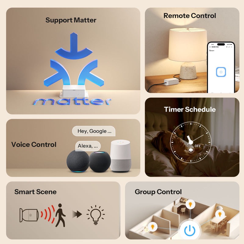 SONOFF Basic Gen5 Matter Over WiFi Smart Switch