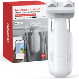 SwitchBot Curtain 3 za karniše (pametni sustav za automatizaciju zavjesa)