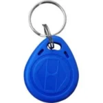 Beskontaktni RFID privjesak 125 kHz plave boje